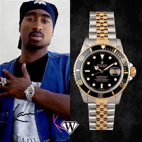2pac rolex watch